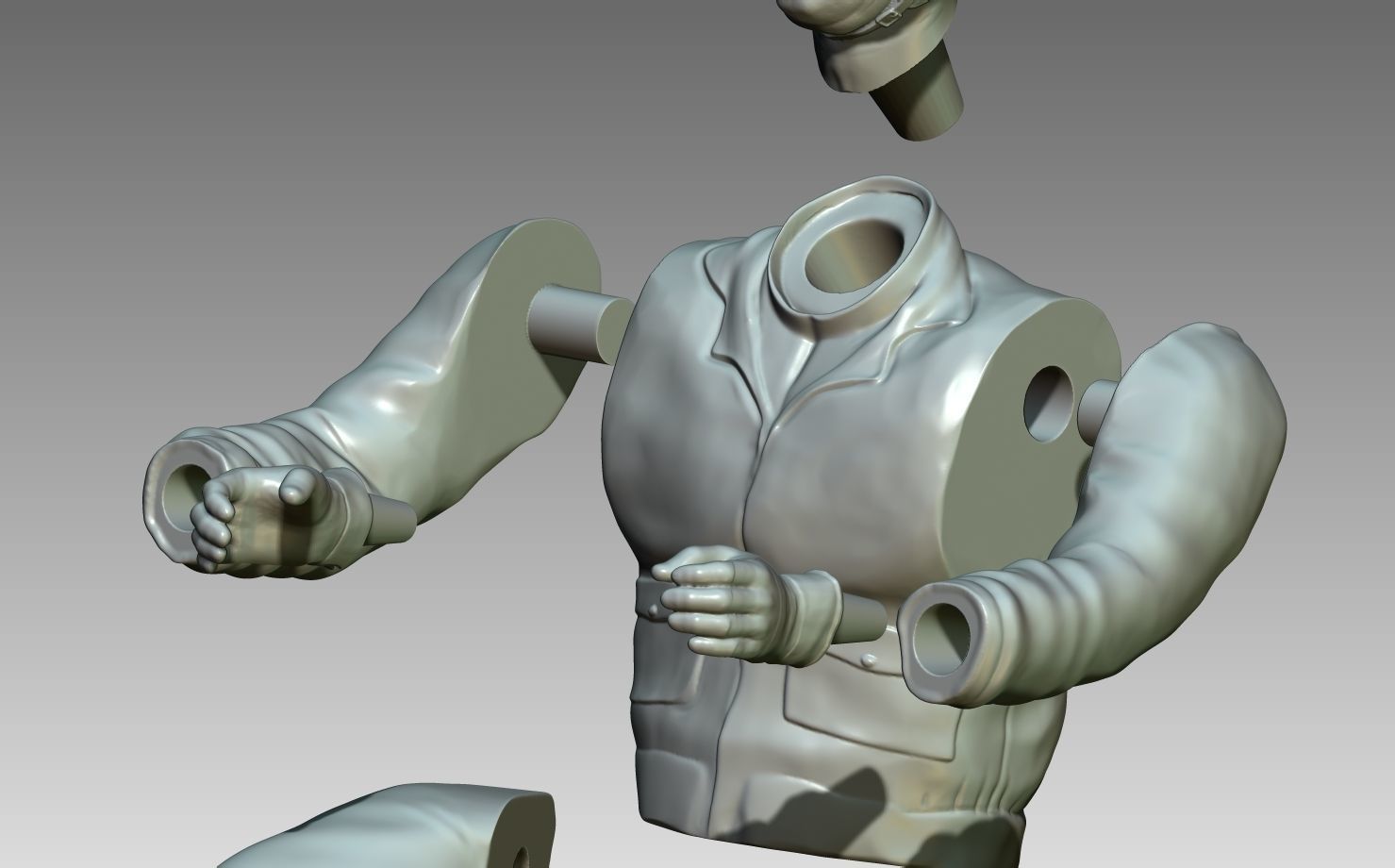 Fangio Racer 3D print model_8