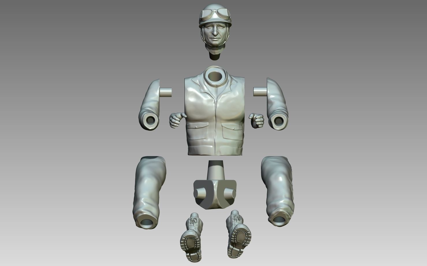 Fangio Racer 3D print model_12