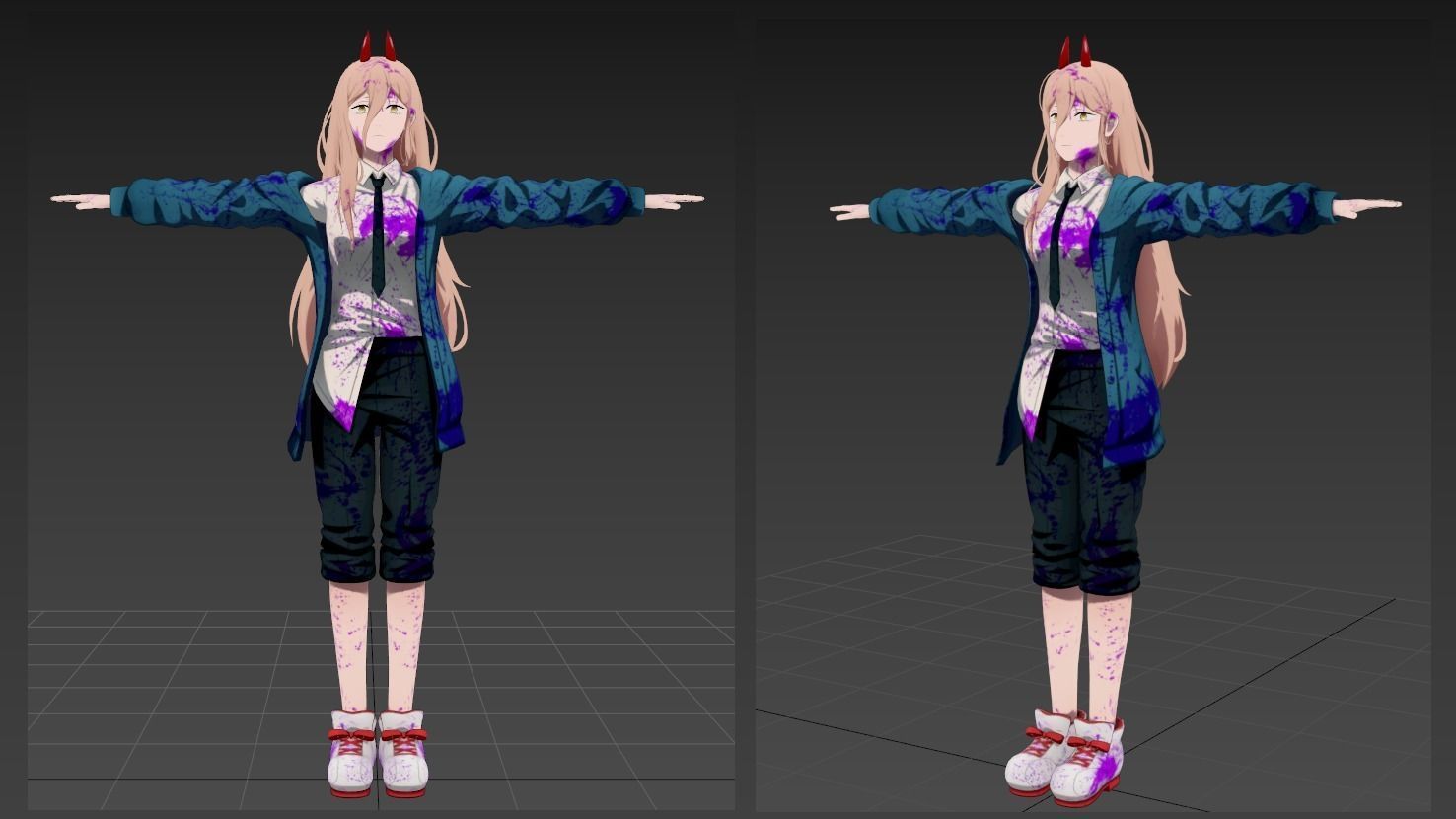 Power Chainsaw Man Avatar 3D model_3