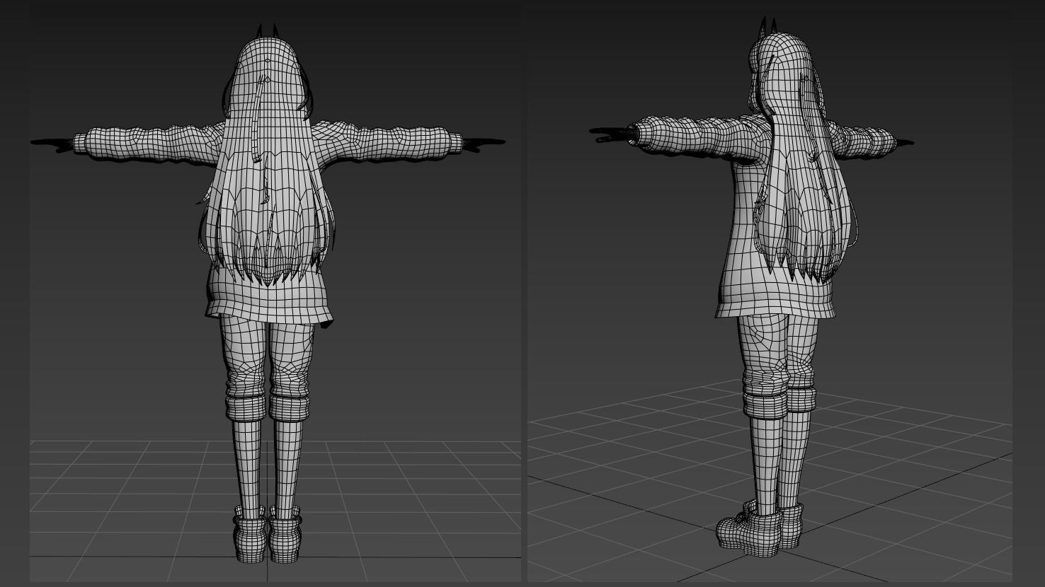 Power Chainsaw Man Avatar 3D model_4