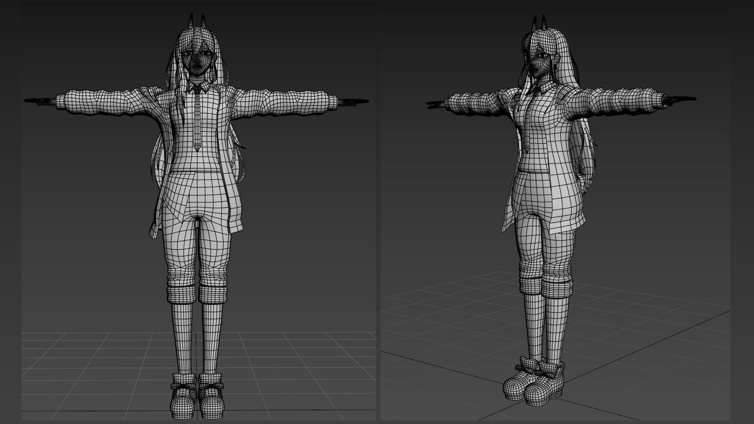 Power Chainsaw Man Avatar 3D model_5