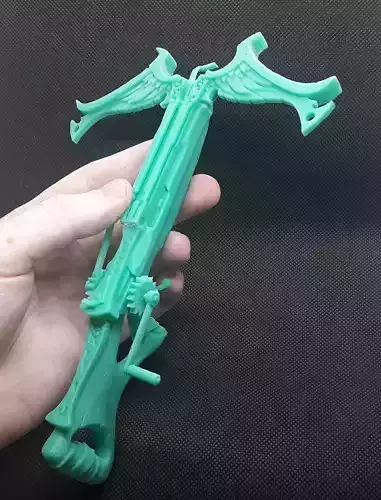 Rune crossbow and quiver 3d print 3D print model