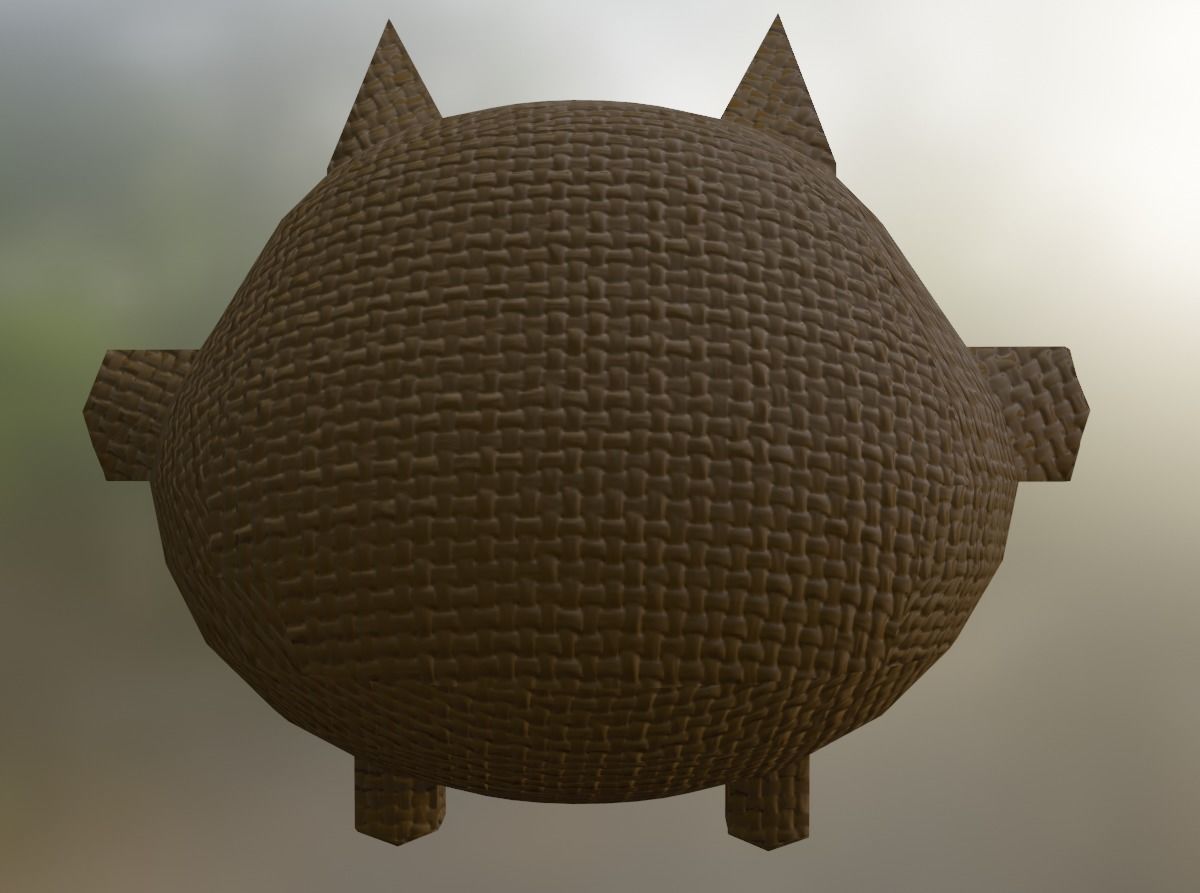ReyCat VrChat 3D Avatar Low-poly 3D model_5