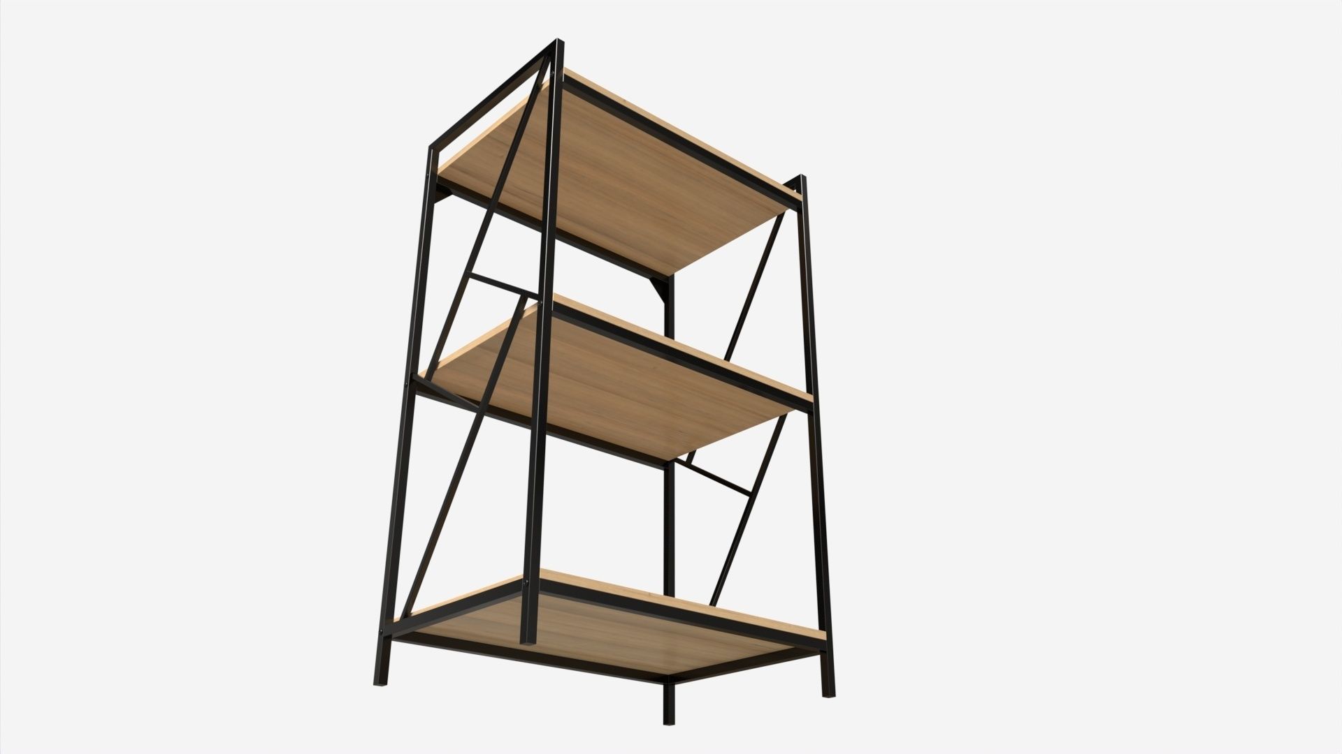 Shelf Study 01 3D model_2