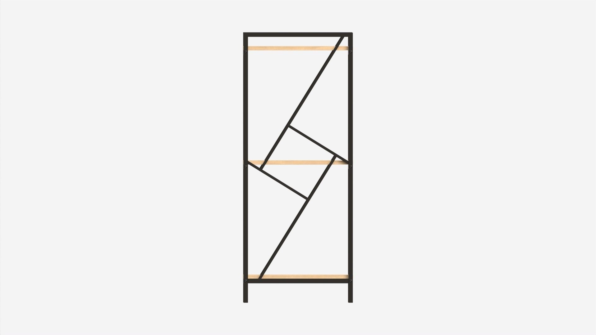 Shelf Study 01 3D model_5