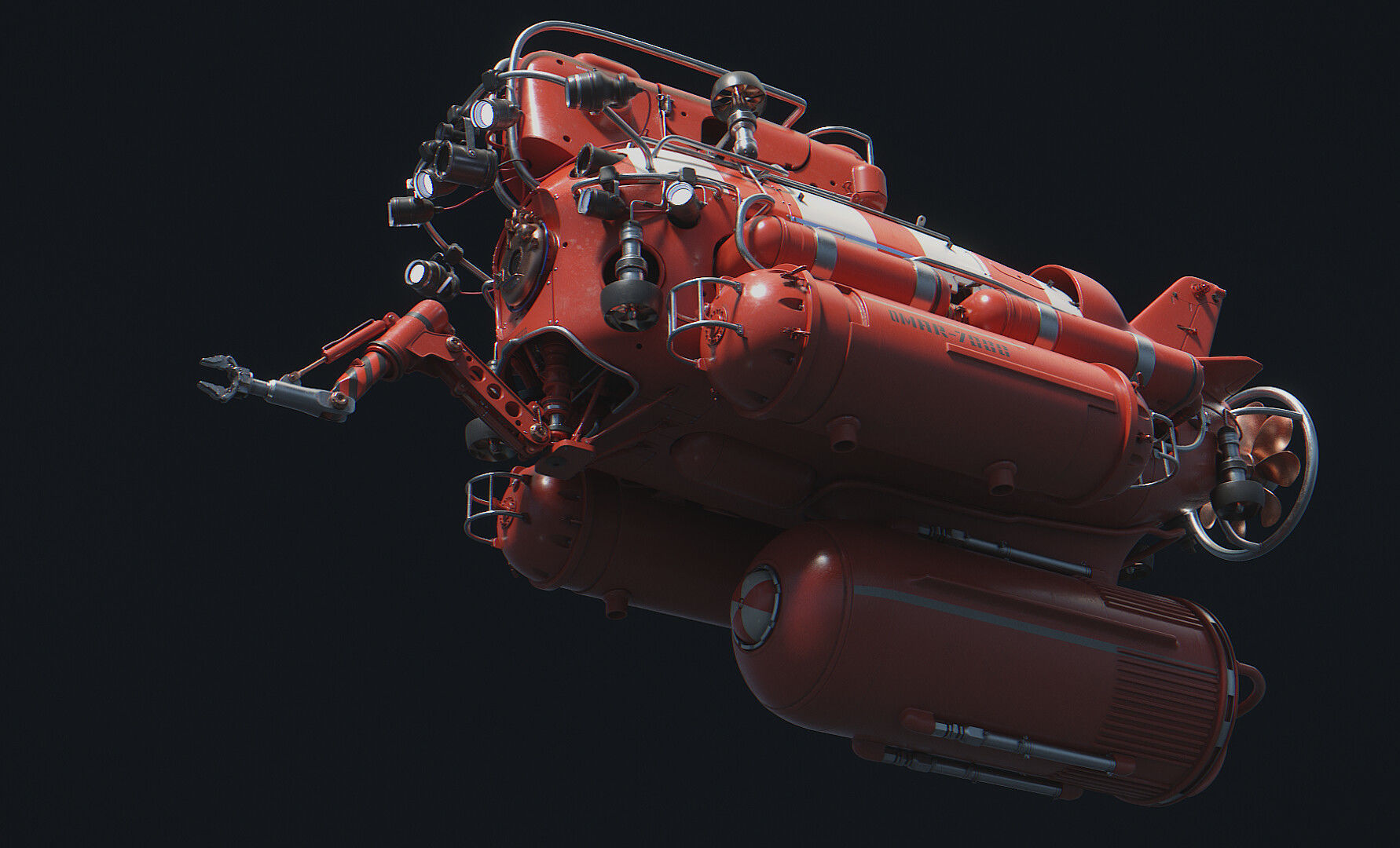 OMAR 7000 aka Lobster 3D model_5