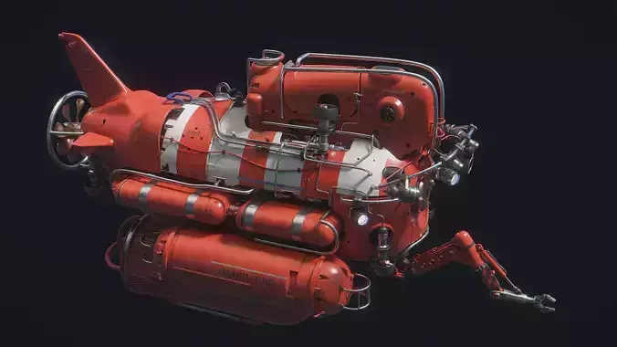 OMAR 7000 aka Lobster 3D model