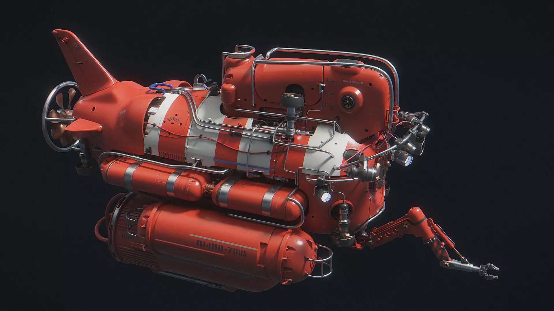 OMAR 7000 aka Lobster 3D model_0