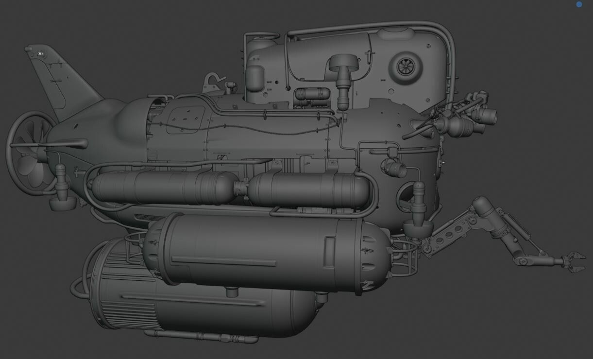 OMAR 7000 aka Lobster 3D model_6