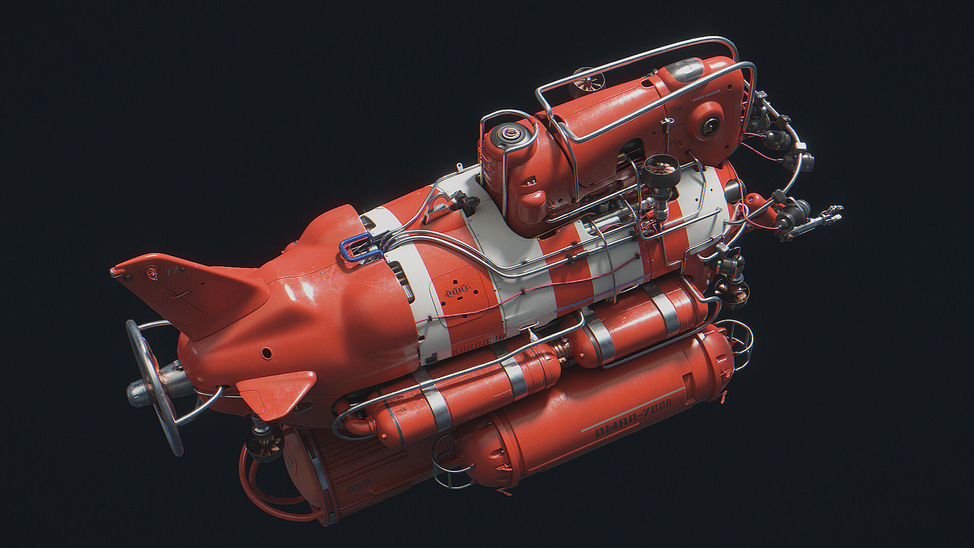 OMAR 7000 aka Lobster 3D model_2