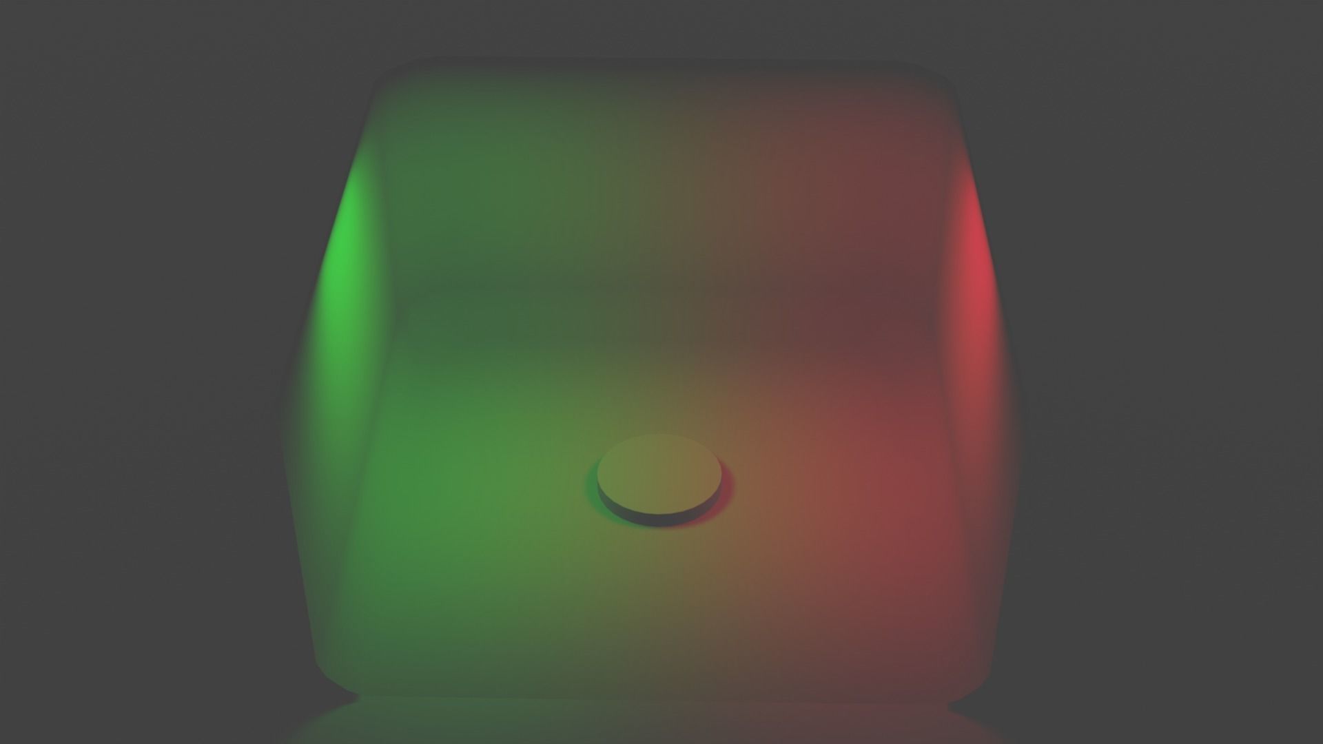 Circular Stage background for Blender Low-poly 3D model_4