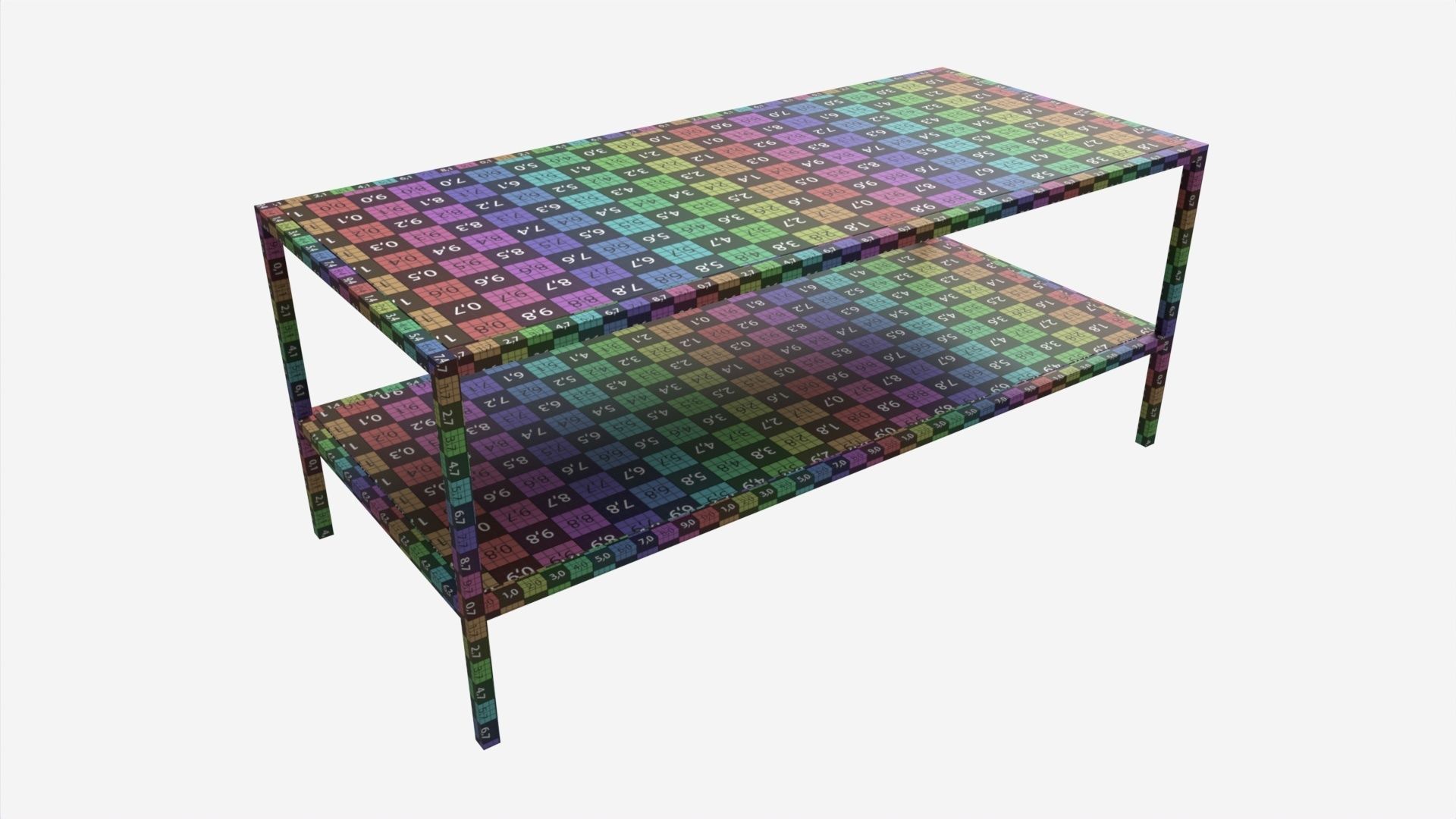 Shoe rack Seaford 01 3D model_6