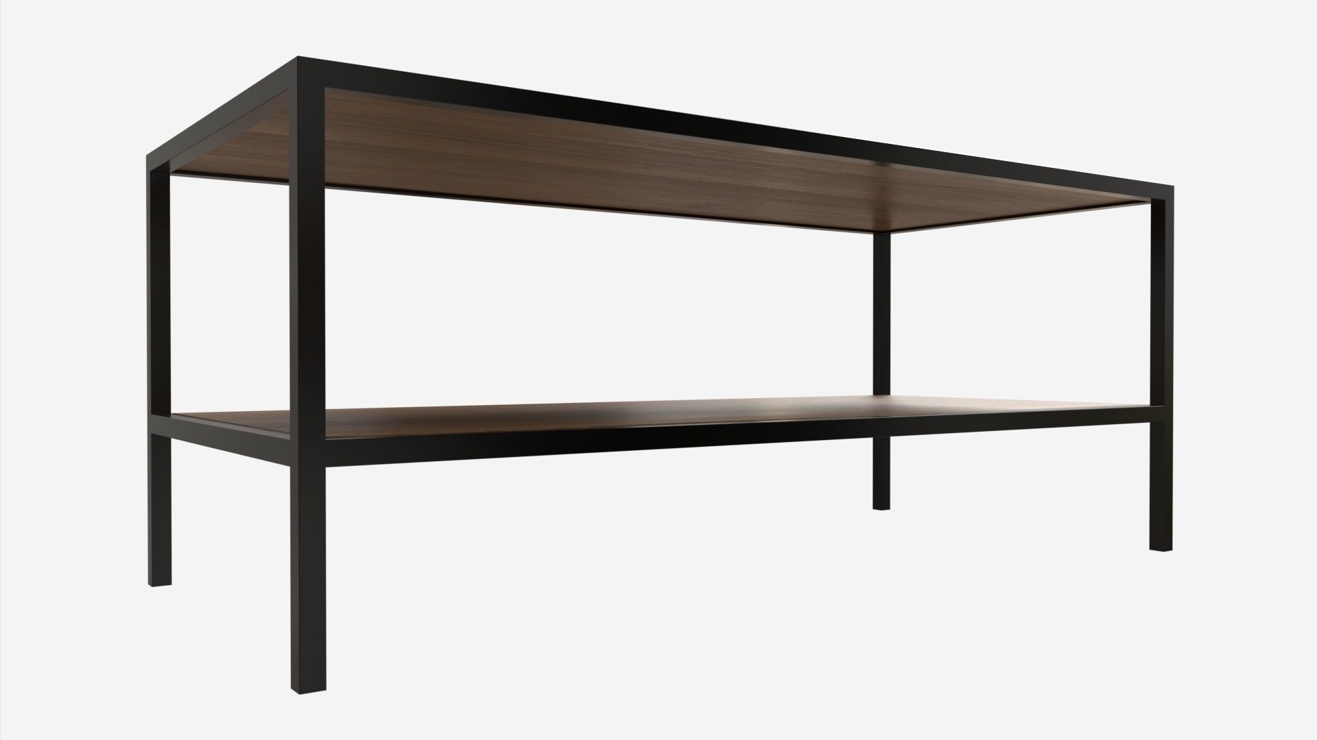 Shoe rack Seaford 01 3D model_1