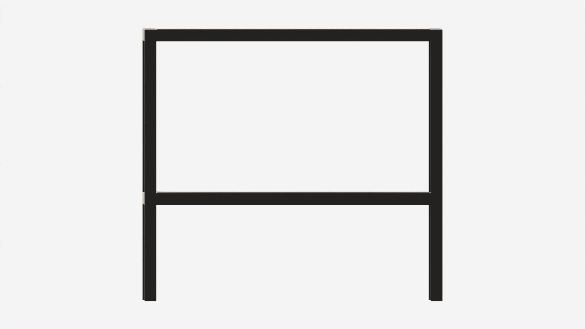 Shoe rack Seaford 01 3D model_4