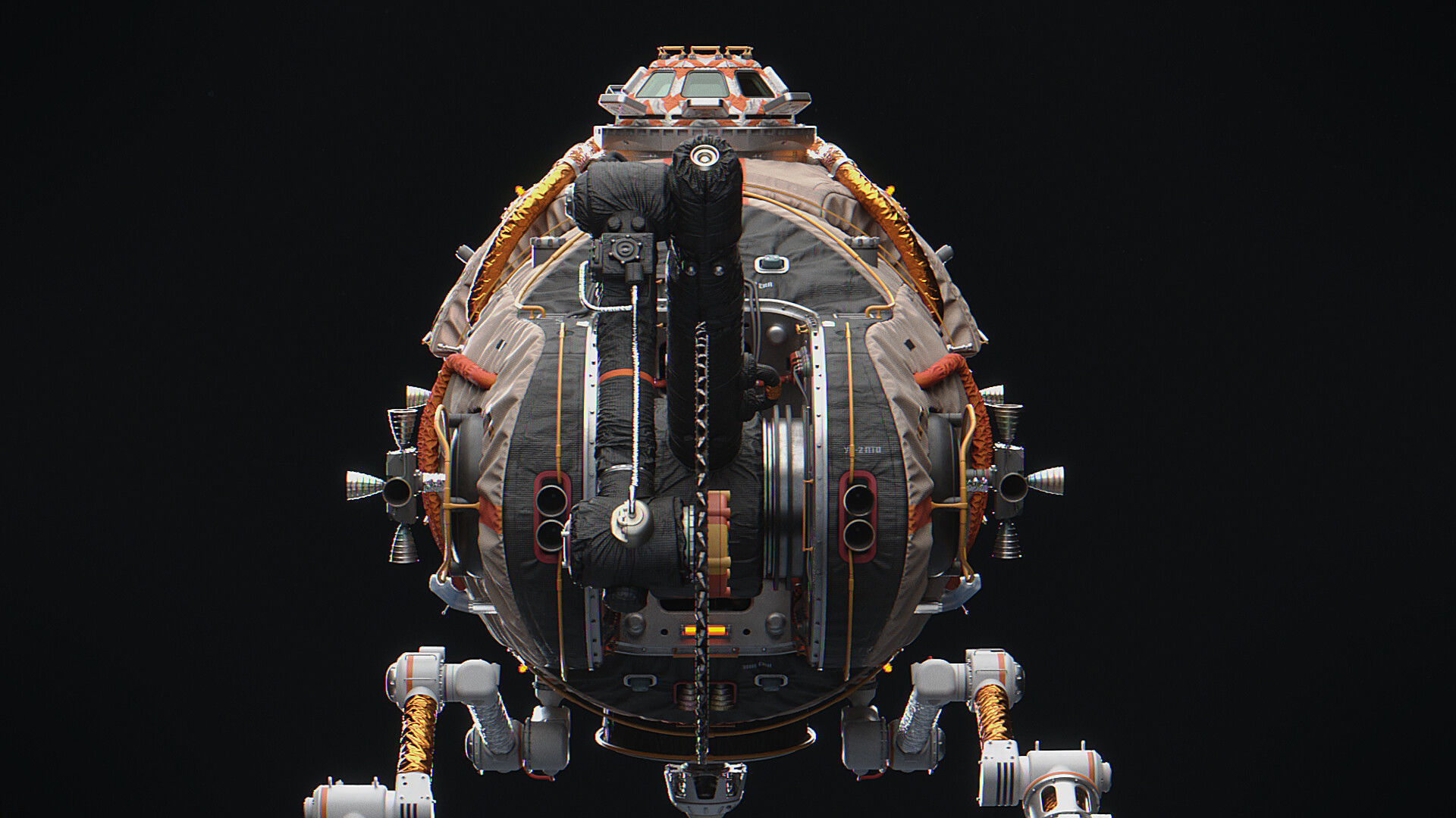 URAN Spacecraft Scene files 3D model_10