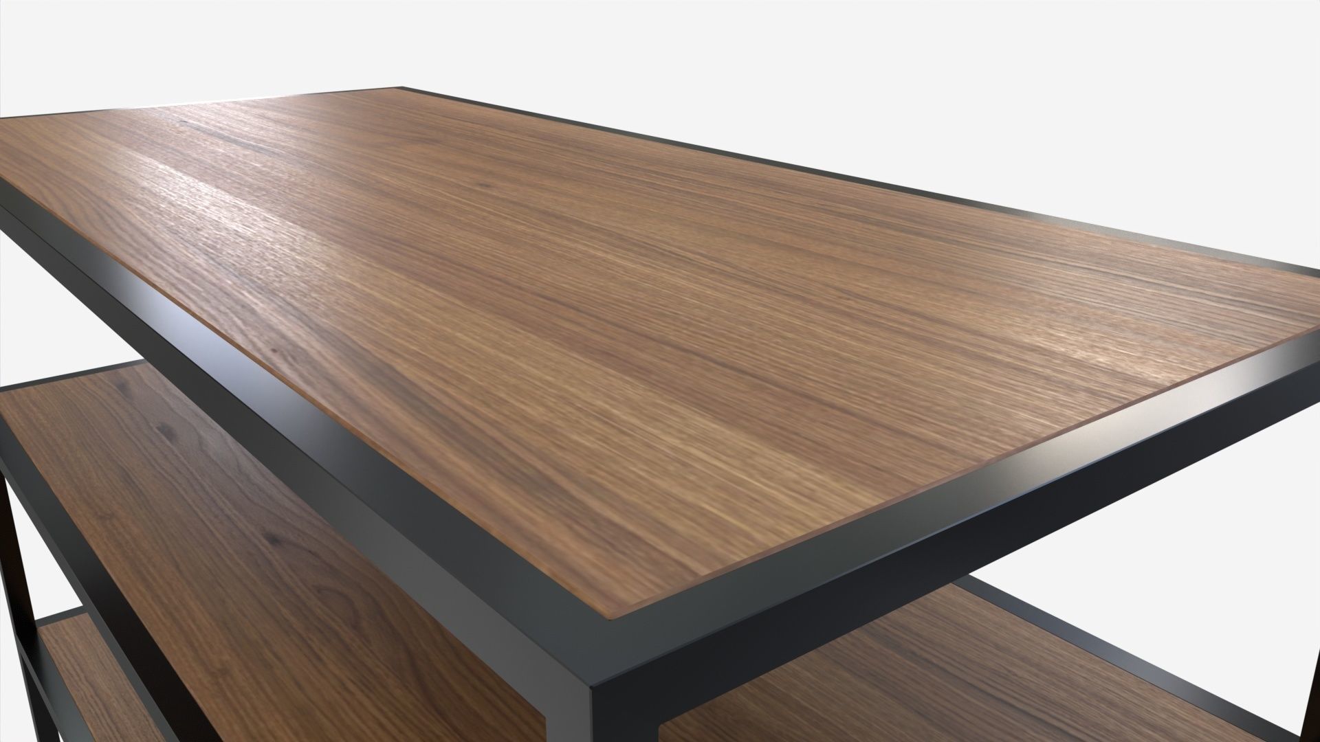 Shoe rack Seaford 02 3D model_1