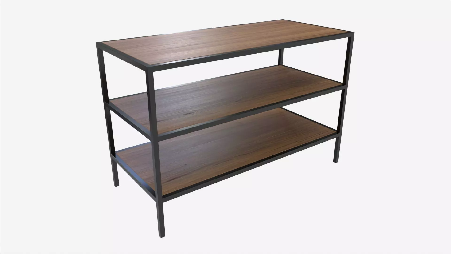 Shoe rack Seaford 02 3D model_0