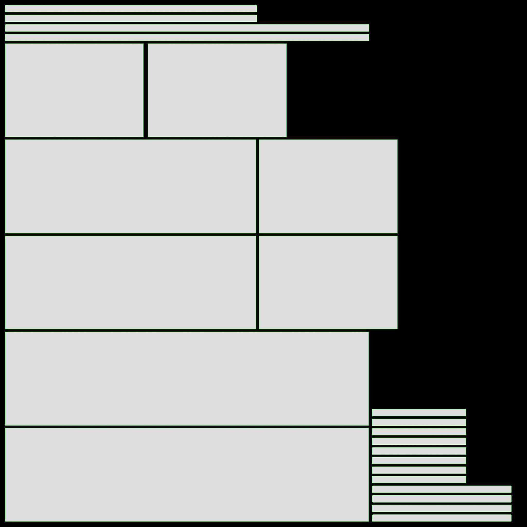 Wall shelf Seaford octagonal 3D model_9