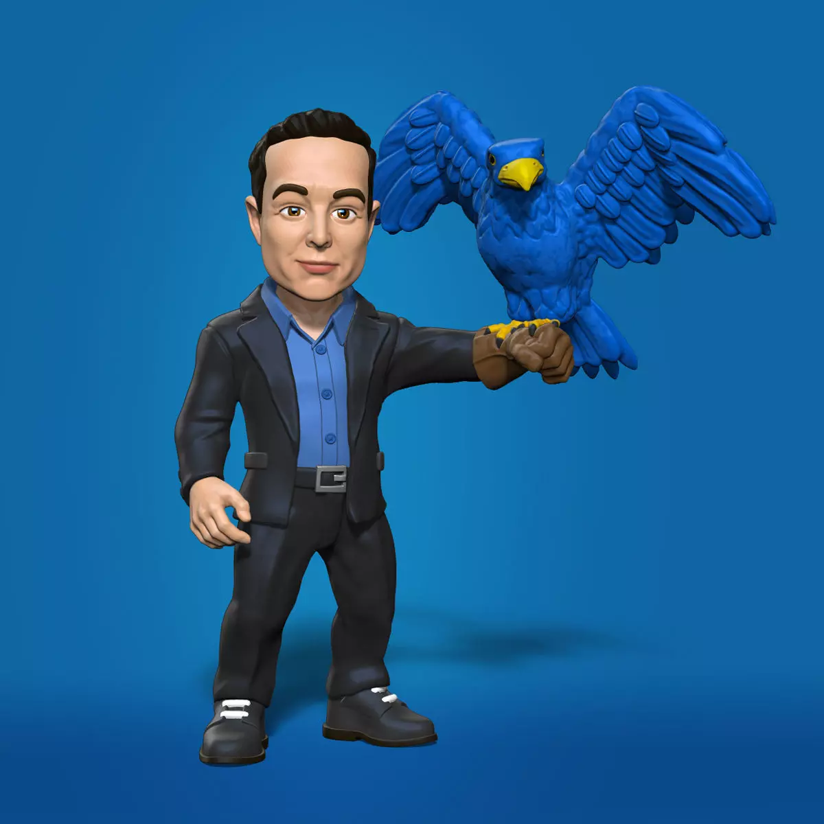 Elon Musk Meme 3D print model_0