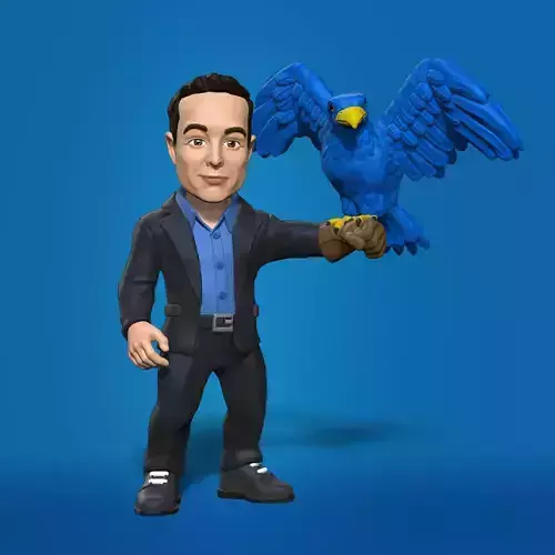 Elon Musk Meme 3D print model
