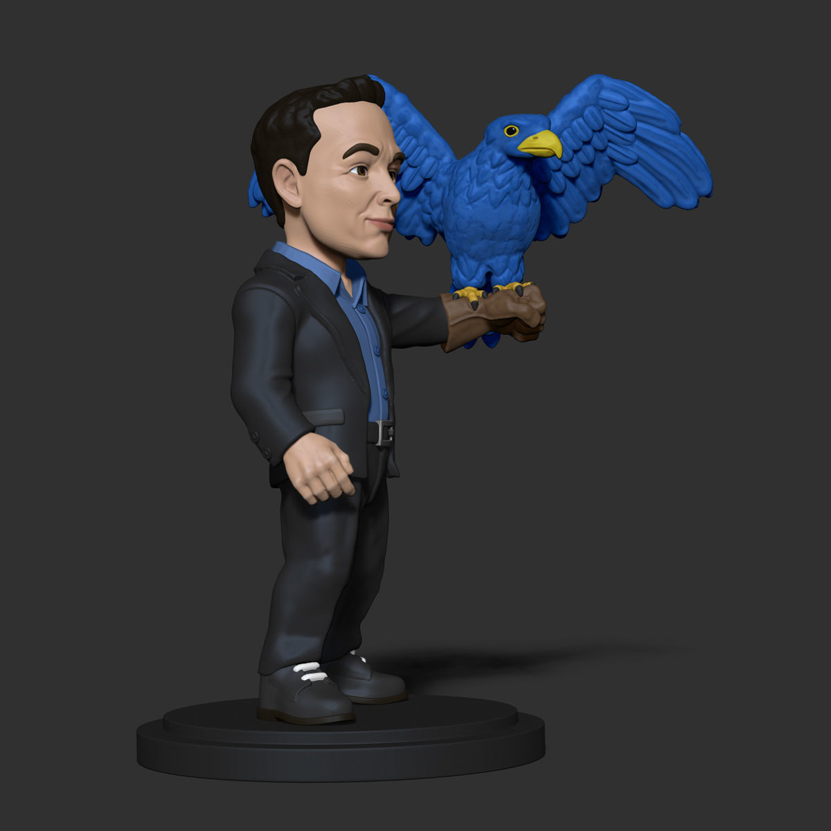 Elon Musk Meme 3D print model_2