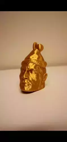 Rocktaclaus Christmas Ornament 3D print model