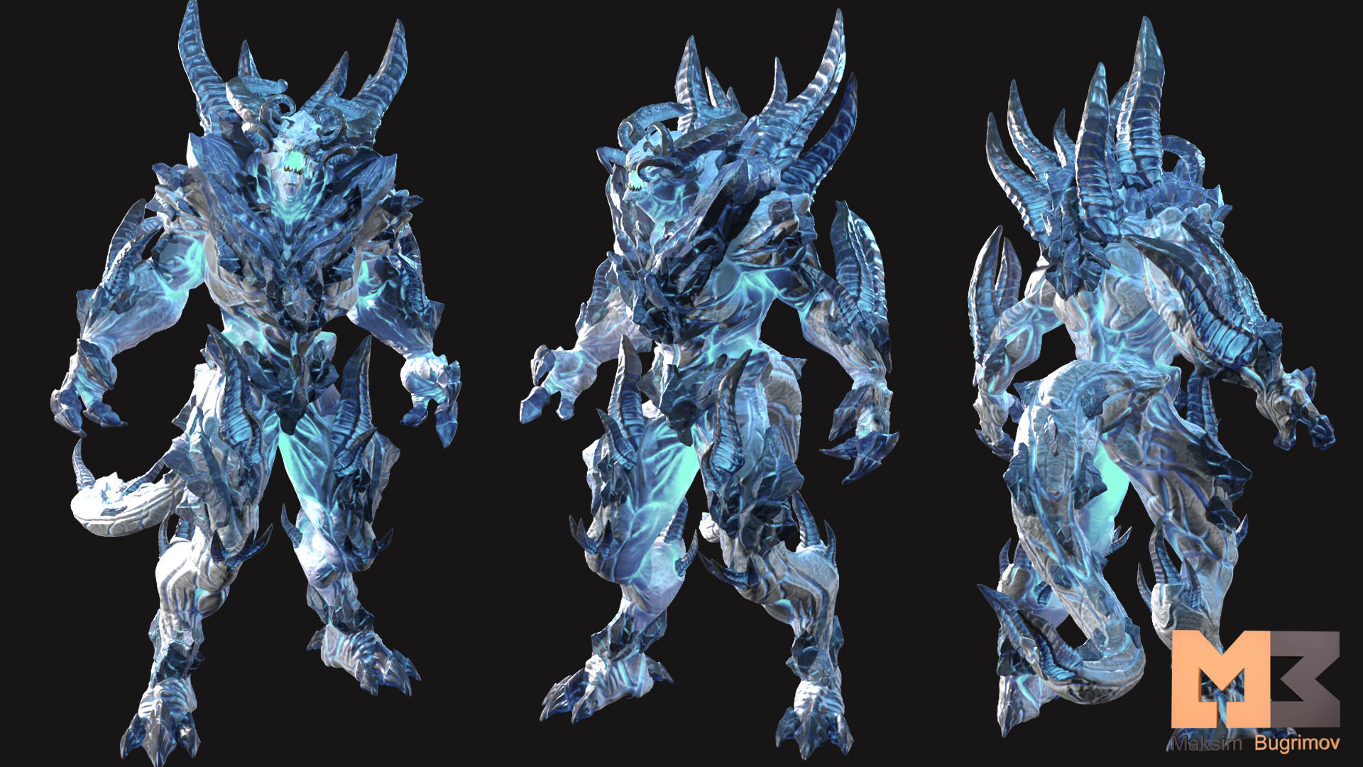 Devil RPG Low-poly 3D model_7