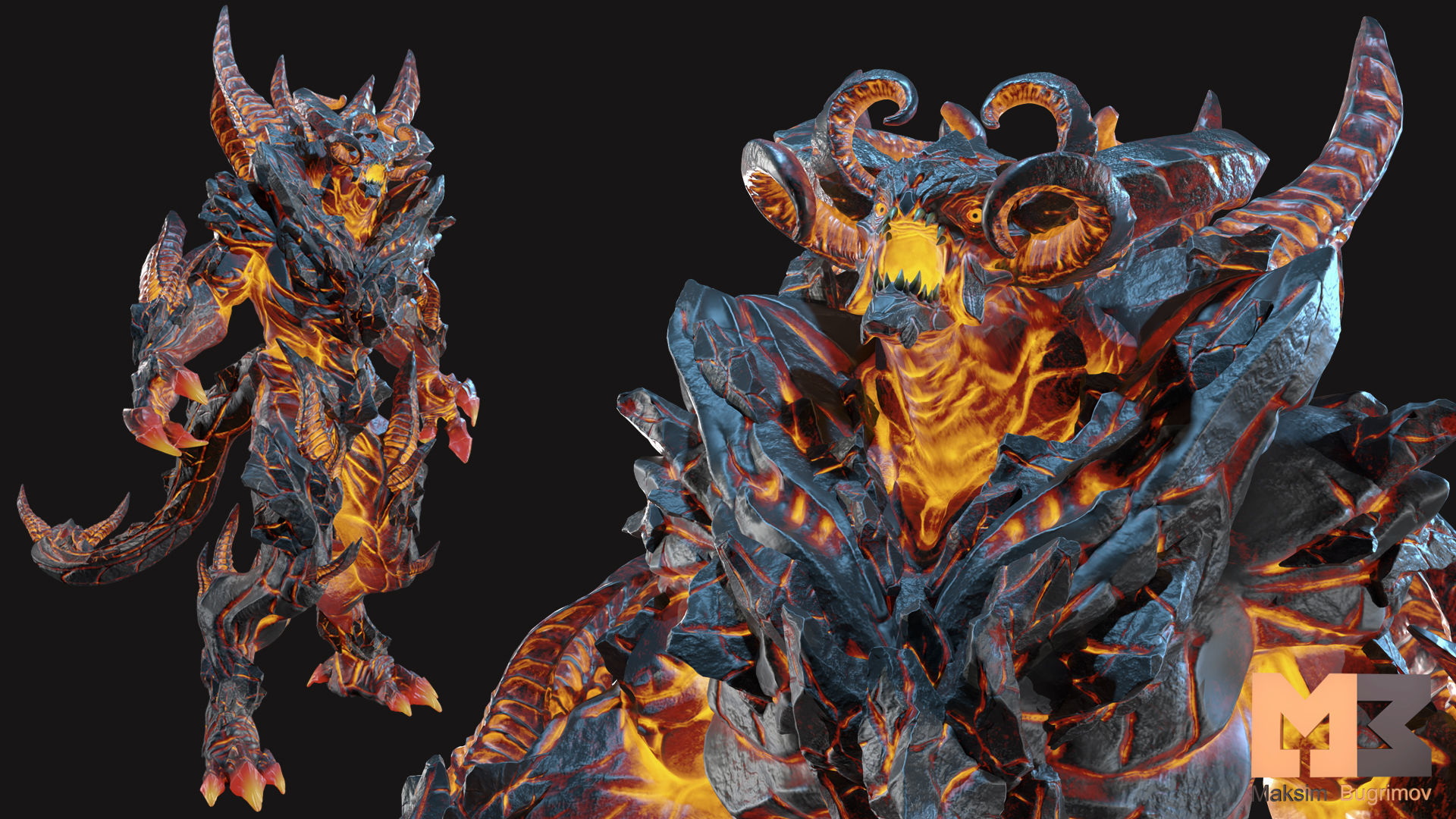 Devil RPG Low-poly 3D model_6