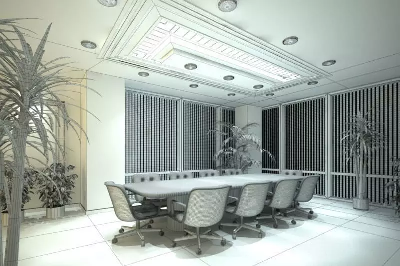 Classic Conference Room Archinteriors Vol 22 3D model