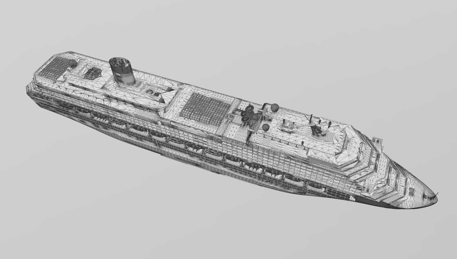 COSTA PACIFICA cruise ship printable model 3D print model_7