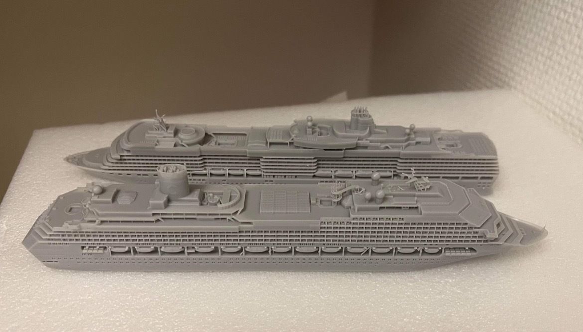 COSTA PACIFICA cruise ship printable model 3D print model_9