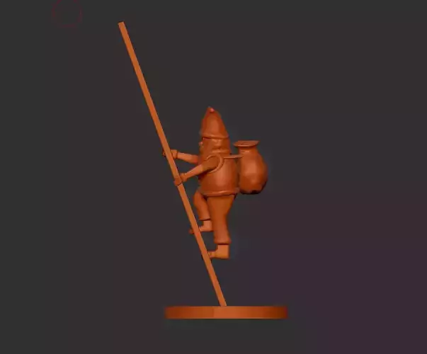 Santa  printable model  3D print model