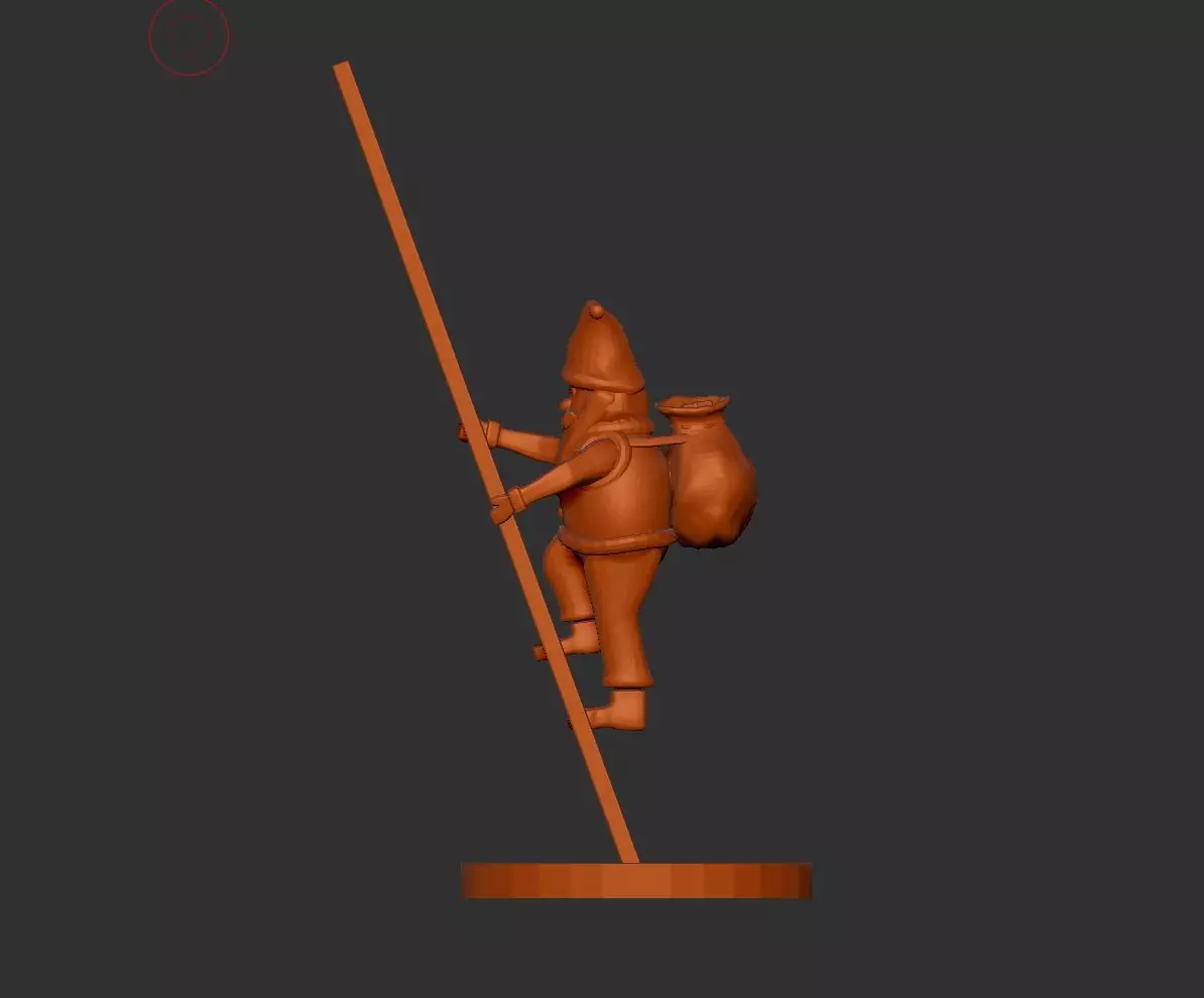 Santa  printable model  3D print model_0