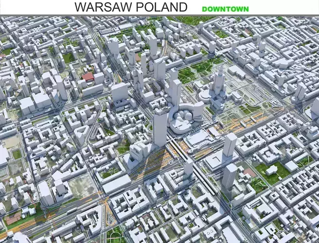 Warsaw Downtown Poland
