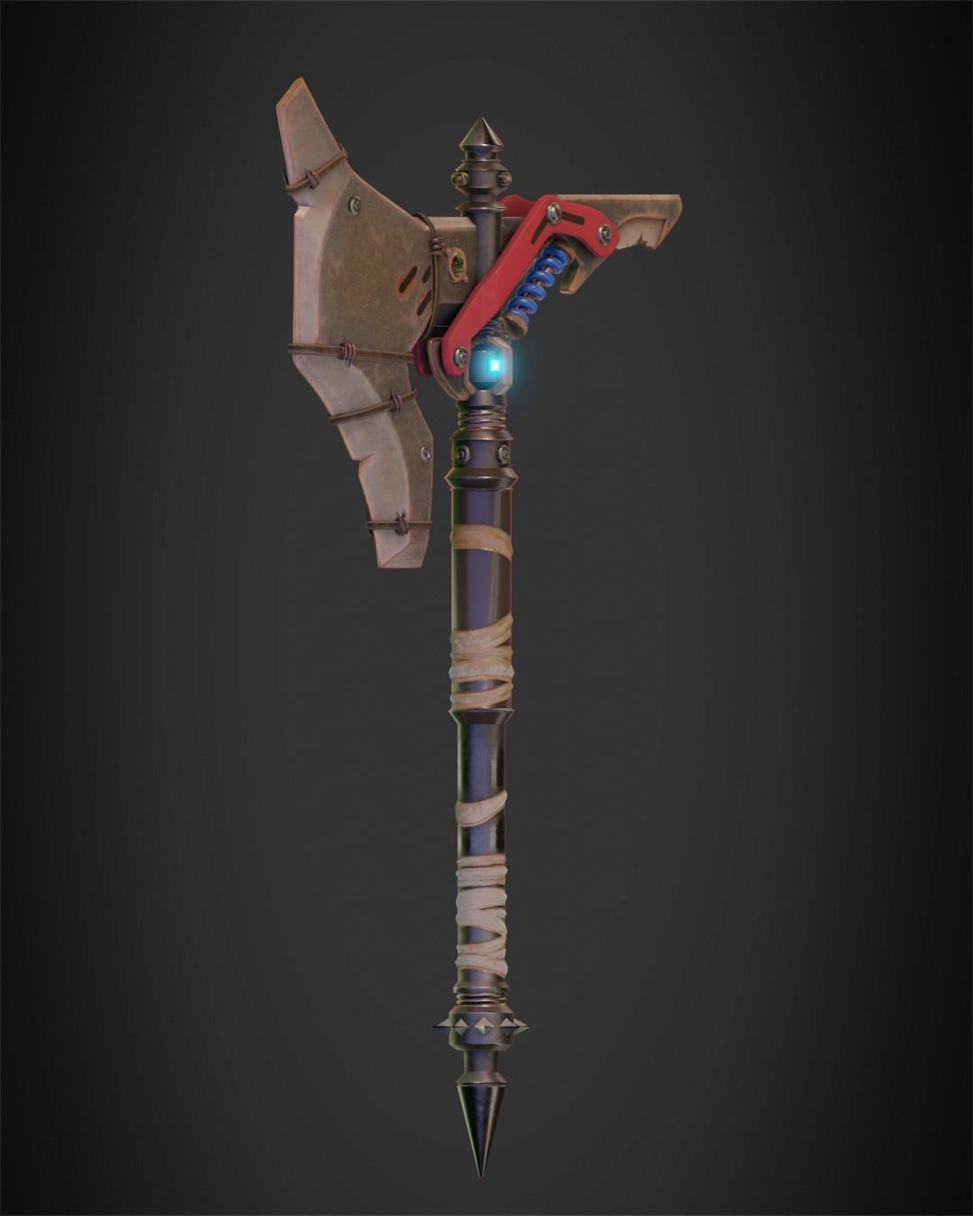 Overwatch 2 Junker Queen Full Bundle for Cosplay 3D Model Collection_23