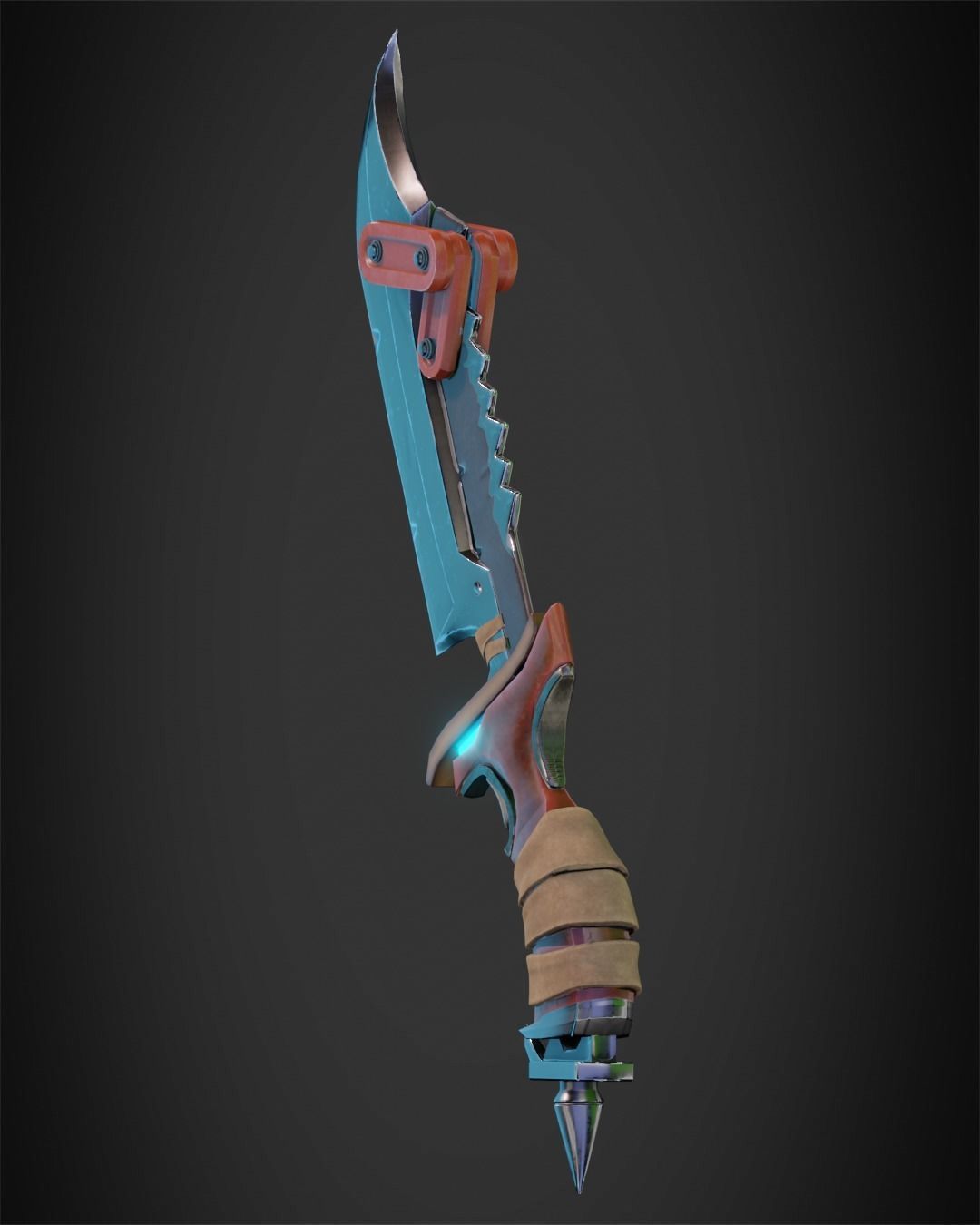 Overwatch 2 Junker Queen Full Bundle for Cosplay 3D Model Collection_35