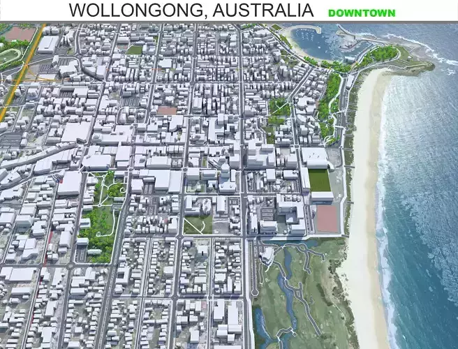 Wollongong Downtown Australia