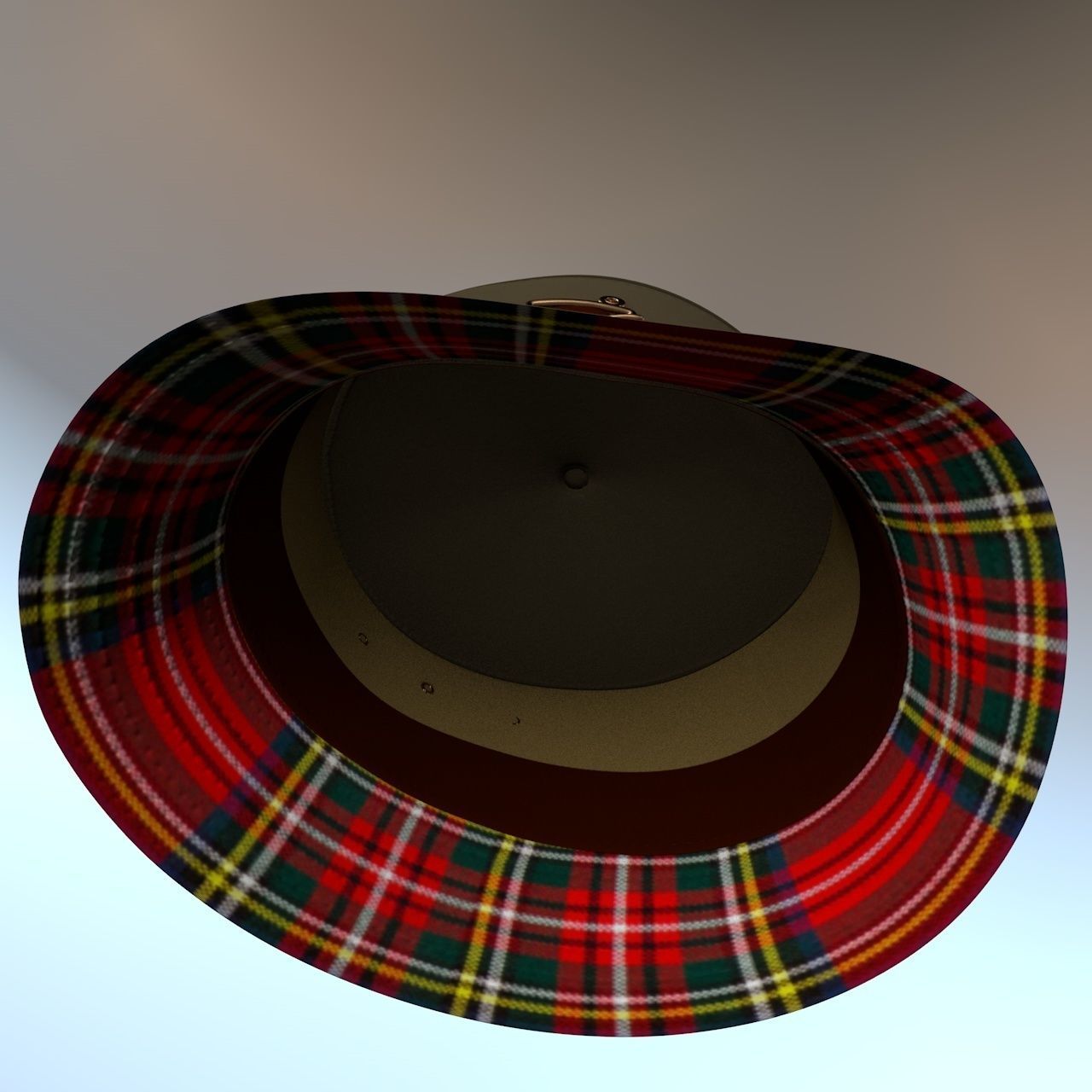 Belted Bucket Hat Package 3D print model_7