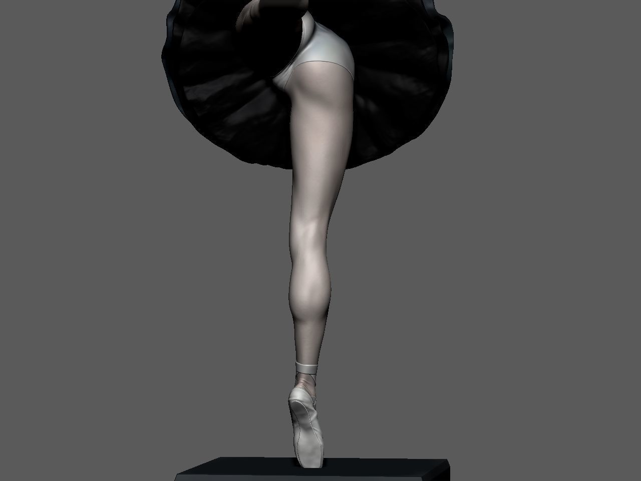Black Swan 3D print model_45
