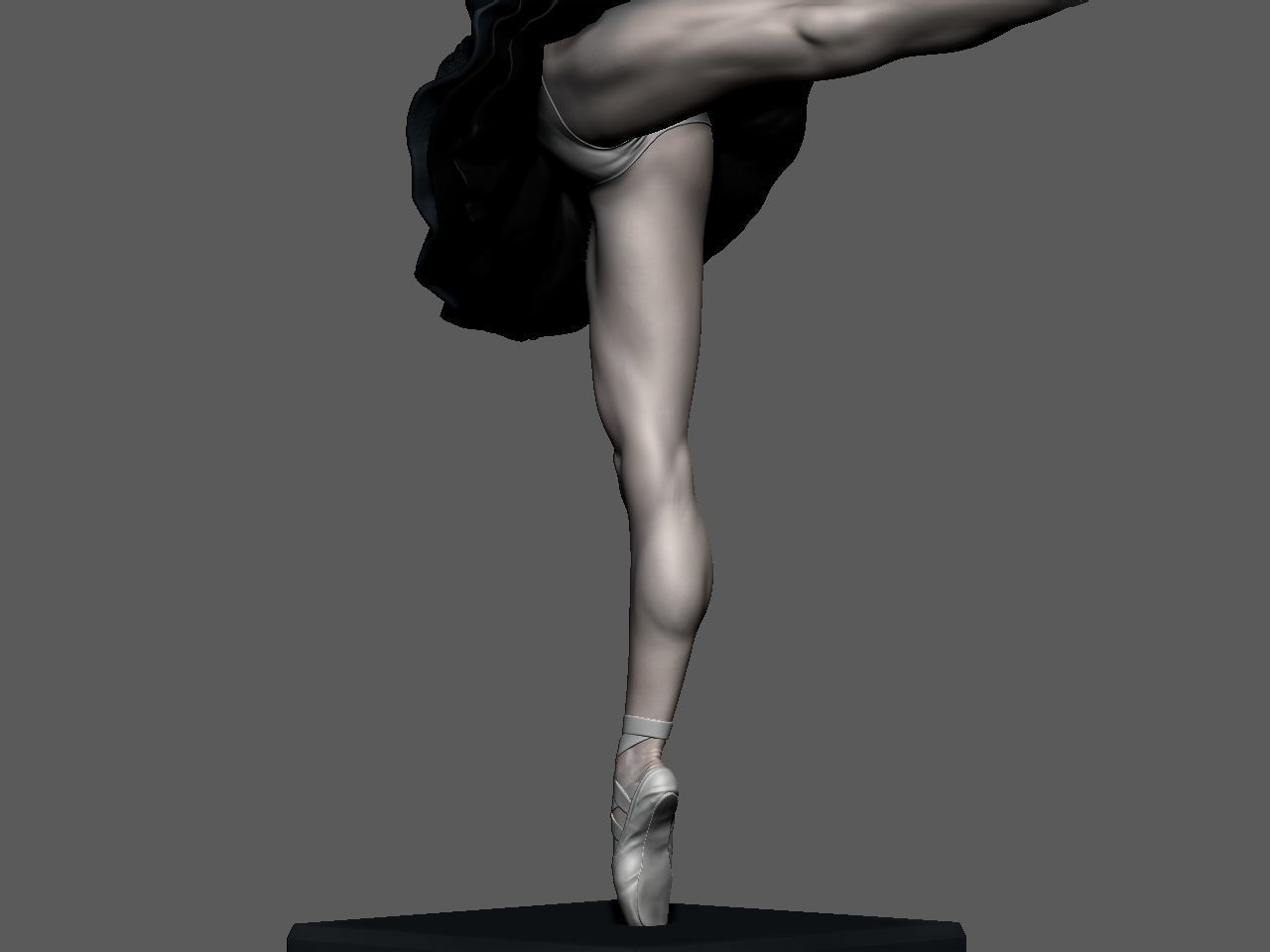 Black Swan 3D print model_43