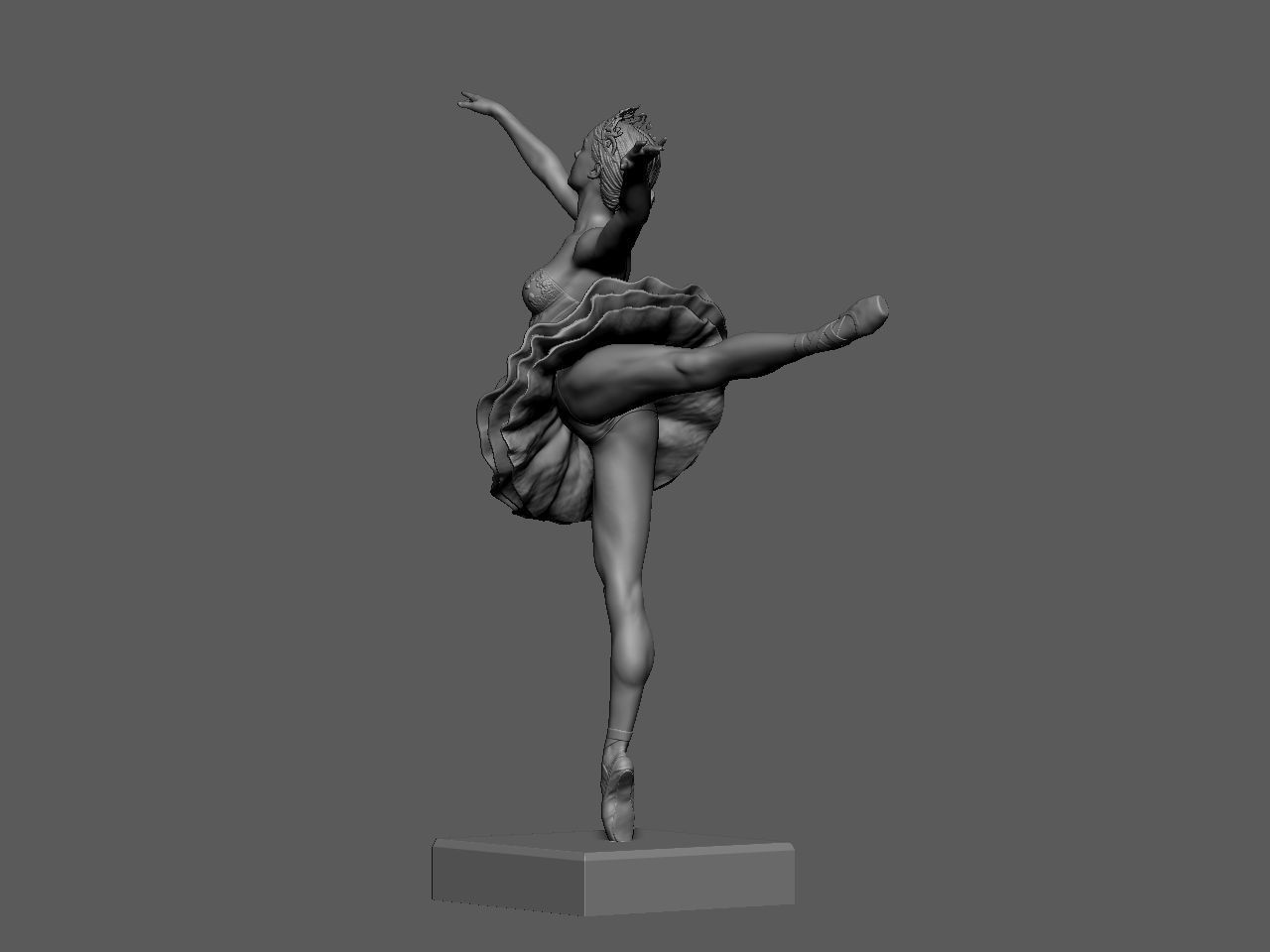 Black Swan 3D print model_6