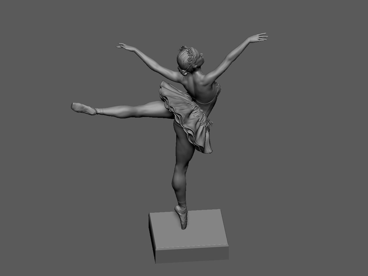 Black Swan 3D print model_64