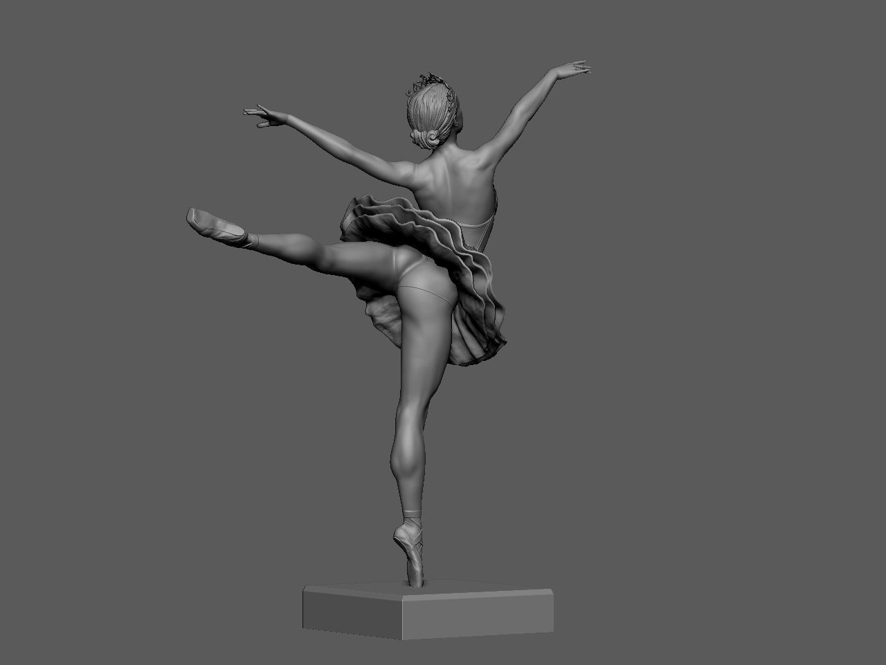 Black Swan 3D print model_10