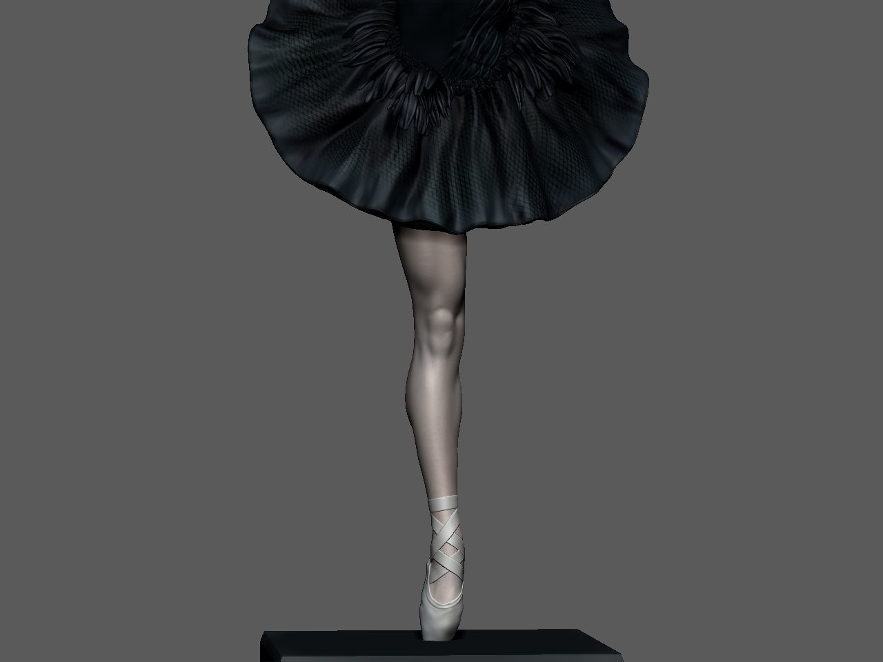 Black Swan 3D print model_35