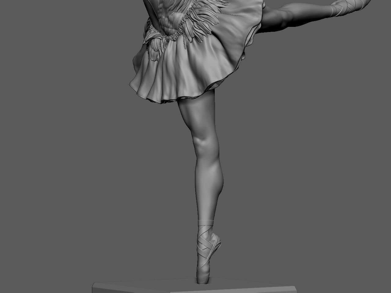 Black Swan 3D print model_40