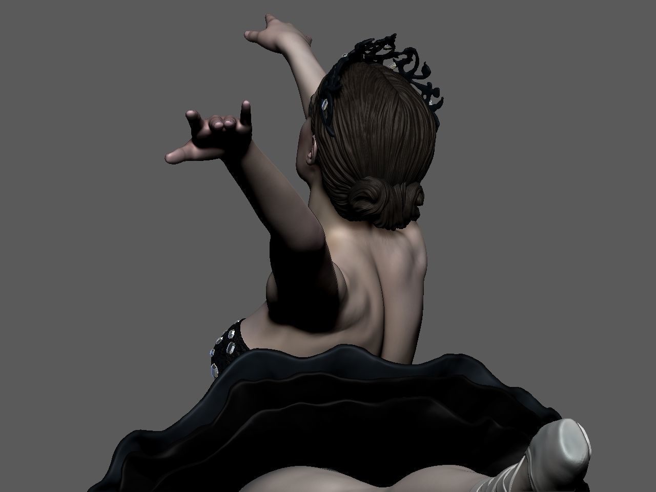 Black Swan 3D print model_25