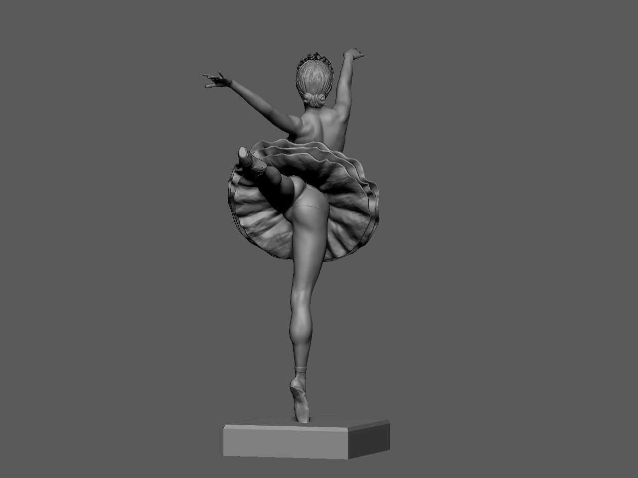Black Swan 3D print model_8