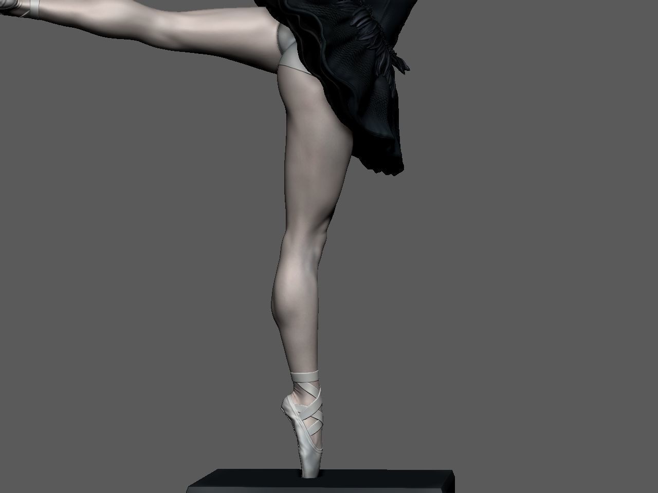 Black Swan 3D print model_49