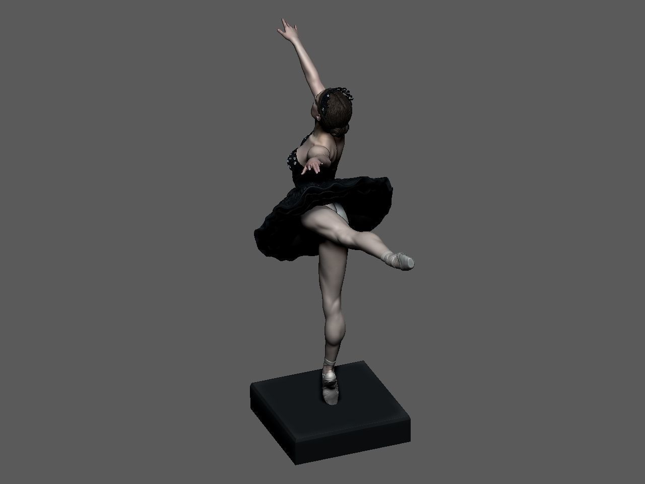 Black Swan 3D print model_59