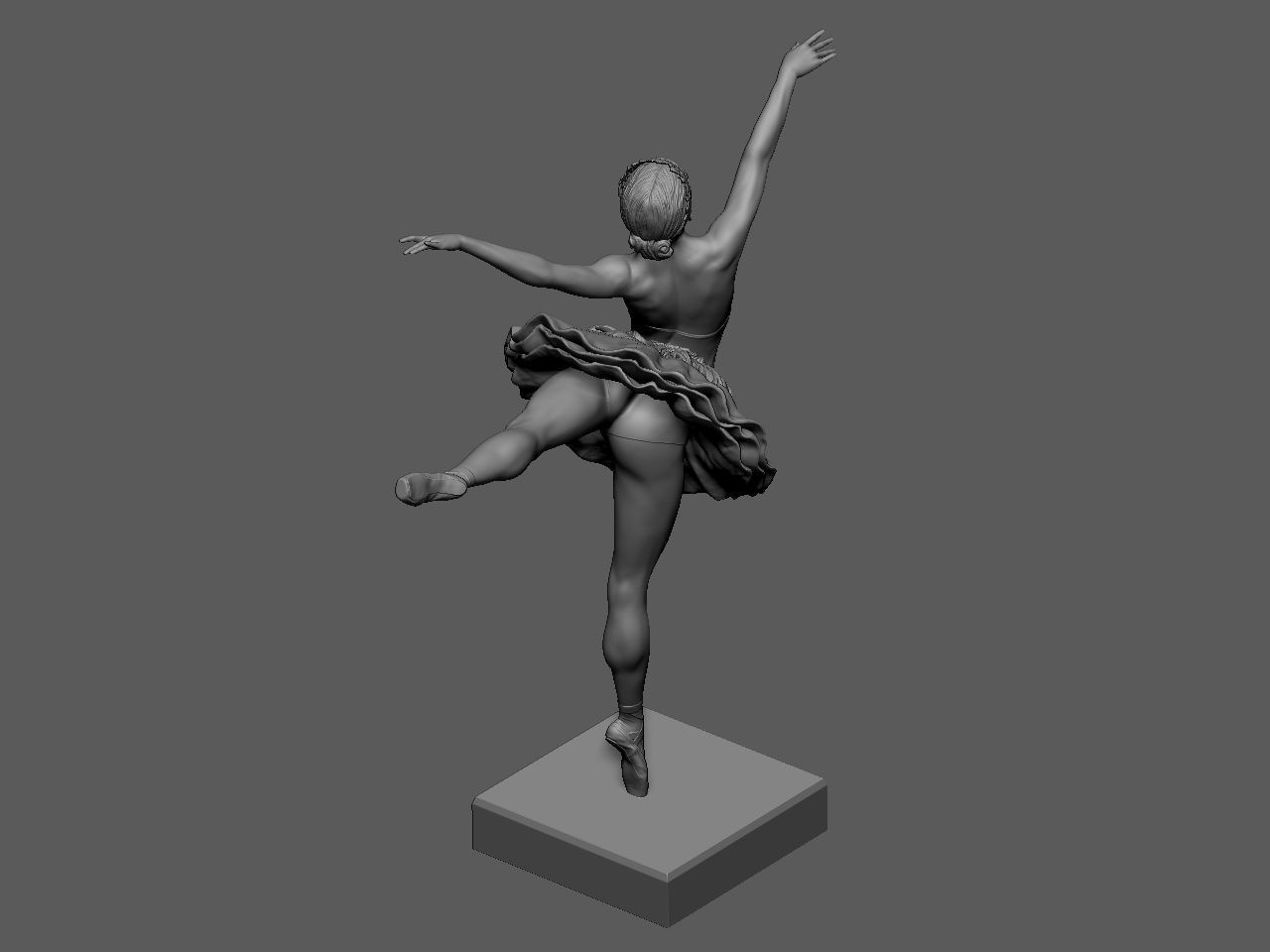 Black Swan 3D print model_62